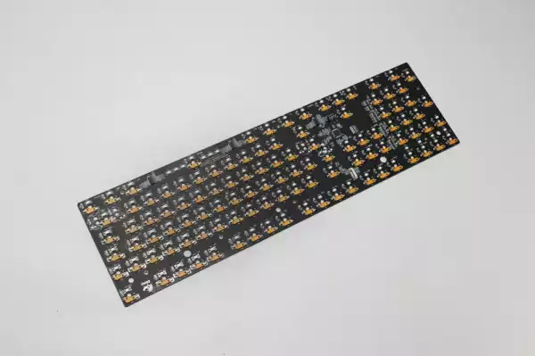 Ducky професионална геймърска механична клавиатура Professional Gaming Mechanical Keyboard One 3 Pro Nazca Line - 8K, Cherry MX2A RGB Silent Red [Linear]