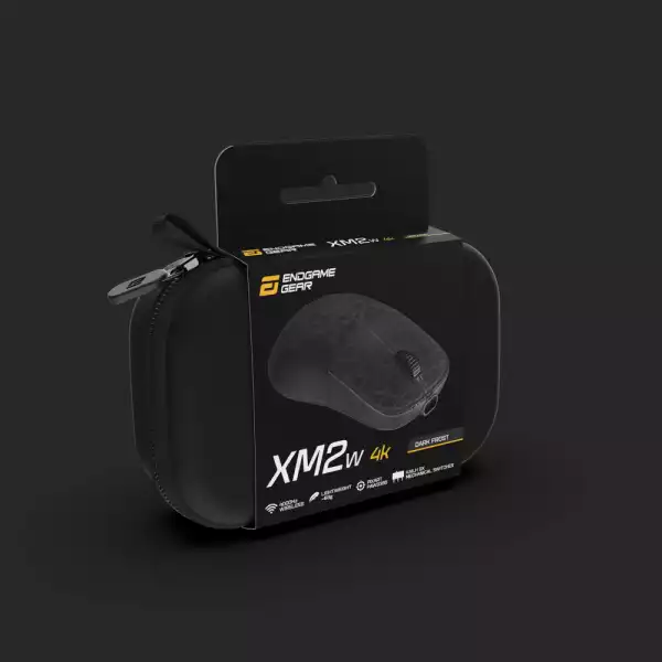 Endgame Gear професионална геймърска мишка XM2w 4K - Wireless Gaming Mouse - Dark Frost