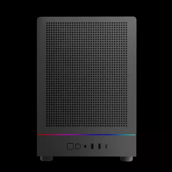Gamdias кутия Case mATX - ATHENA M4M - A-RGB, USB-C