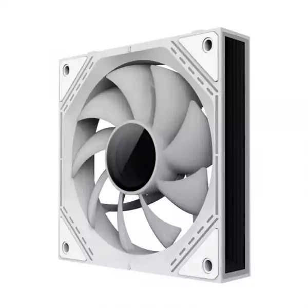 Gamemax Комплект вентилатори Fan Pack 3-in-1 3x120mm - FN12A-S3I White, Daisy-Chain, Addressable RGB