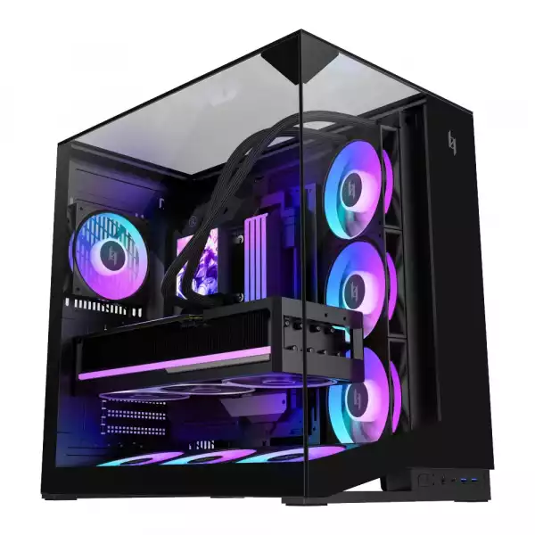 Gamemax кутия Case ATX - NEX C56 VC BK