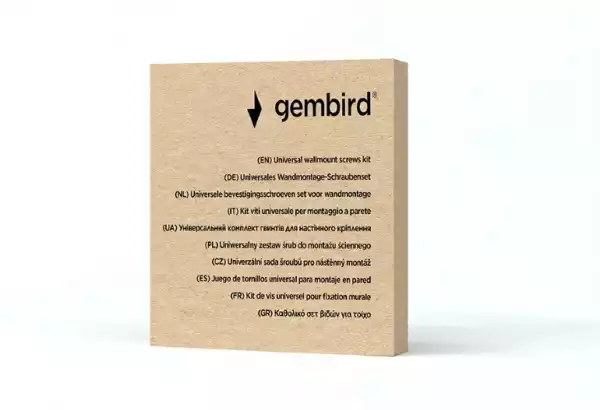 Gembird комплект универсални винтове за стенен монтаж VESA Screw Kit - WM-KIT-01