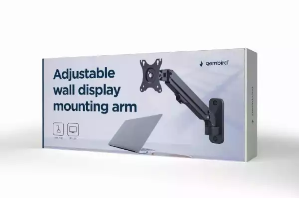 Gembird Стойка за монитор за стена WALL Mount Monitor - MA-WA1-01