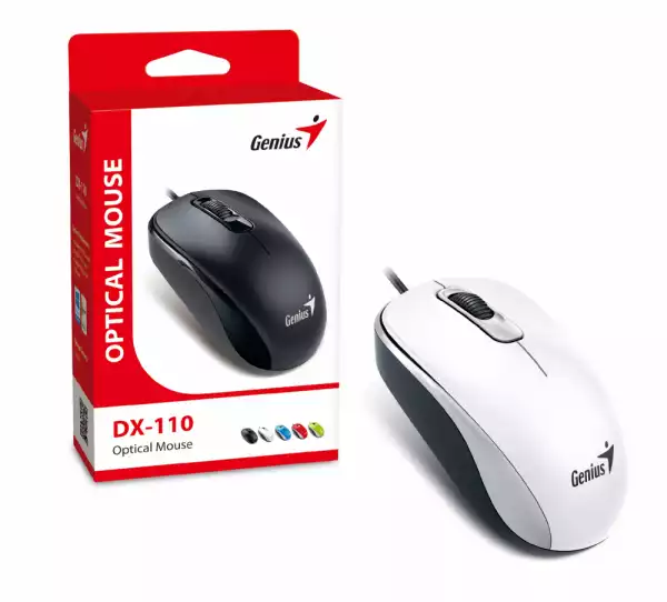 Genius Мишка Mouse DX-110 White - USB