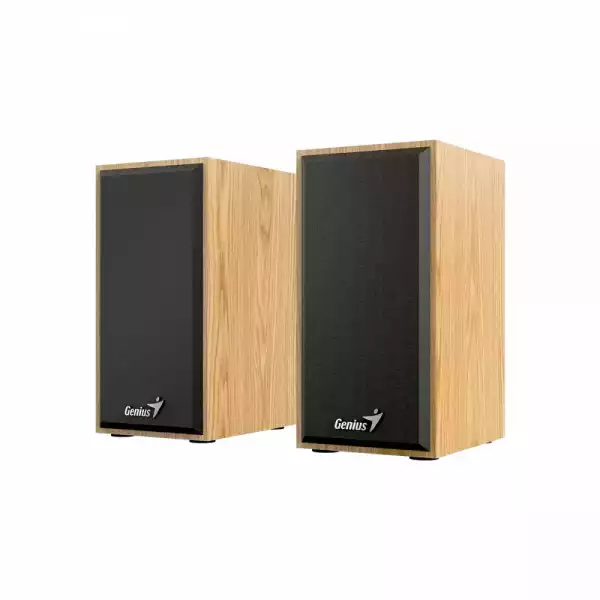Genius тонколони Speakers 2.0 - SP-HF180 - 6W, USB, Pine Wood