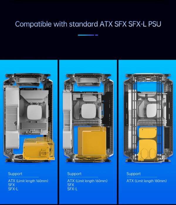 Geometric Future кутия Case mATX - Model 2 THE ARK Mesh White