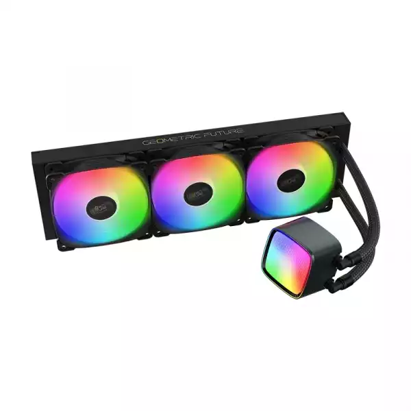 Geometric Future водно охлаждане Water Cooling - Eskimo Pro 360 Black - Addressable RGB, LGA1851/AM5