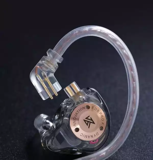 KZ професионални слушалки Hi-Fi In-Ear-Monitors - EDX PRO X Black Mic