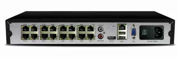 Longse записващо устройство за камери NVR 16CH 4K POE - NVR3616CDBP