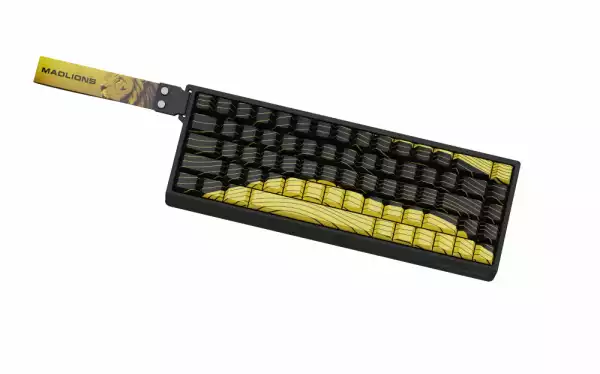 Madlions професионална геймърска механична клавиатура Professional Gaming Mechanical Keyboard MAD 68 HE Contour Flagship - 8K, Magnetic Amber Pro [Linear]