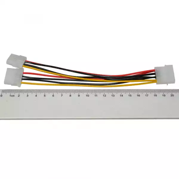 Makki Кабел Molex Power Splitter Y Cable - MAKKI-CE302-0.2m