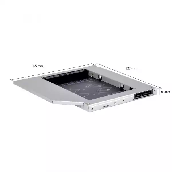 Makki кади Laptop Caddy 9.0mm SATA3 HD9001-SS