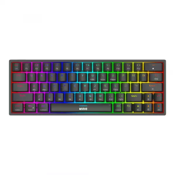 Marvo геймърска клавиатура Gaming Mechanical keyboard Shogo 63 - TKL, 63 keys - KG955