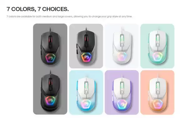 Marvo геймърска мишка FIT LITE Mouse, Black
