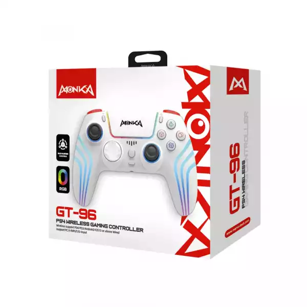 Marvo геймпад Gamepad Monka Contra GT-96 - PS4, RGB, Wireless, Vibration
