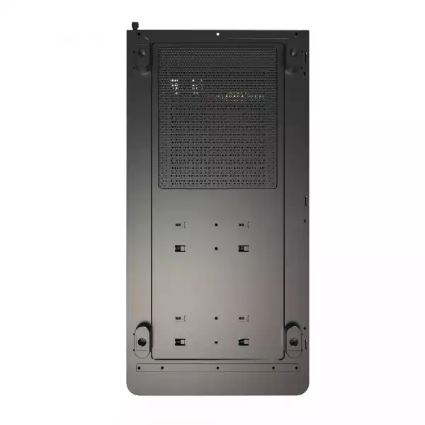 Montech кутия Case ATX - XR Wood (B) - 4 x 120 mm ARGB Fans, Wood, USB-C, Black