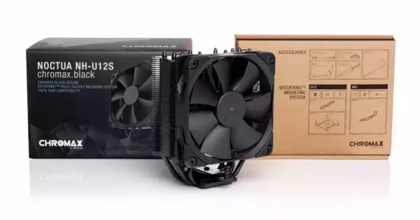 Noctua Охладител CPU Cooler NH-U12S chromax.black