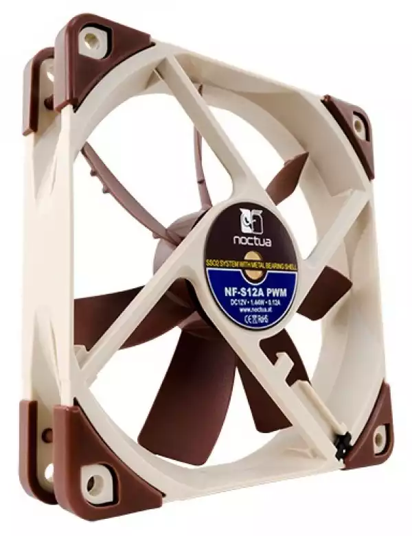 Noctua Вентилатор Fan 120mm NF-S12A PWM