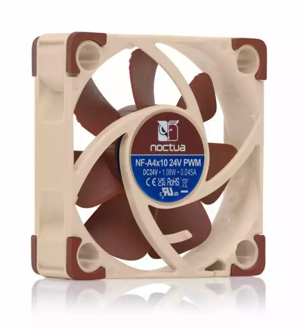 Noctua Вентилатор Fan 40x40x10mm 24V - NF-A4x10-24V-PWM