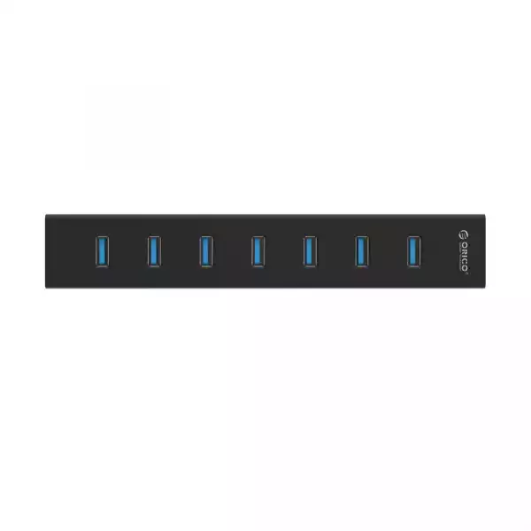 Orico хъб USB3.0 HUB 7 port Black - H7013-U3-AD