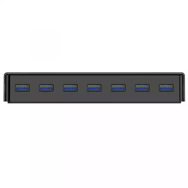 Orico хъб USB3.0 HUB 7 port with Premium Power Adapter, Black - H7928-U3-V1-BK Orico хъб USB3.0 HUB 7 port with Premium Power Adapter, Black - H7928-U3-V1-BK