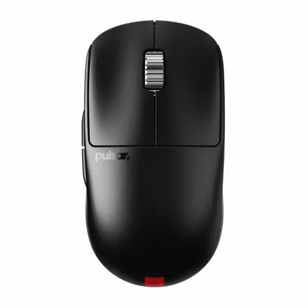 Pulsar професионална геймърска мишка Wireless Gaming Mouse X2 v3 eS Size1 Black 8K, OLED Display, Tournament Edition