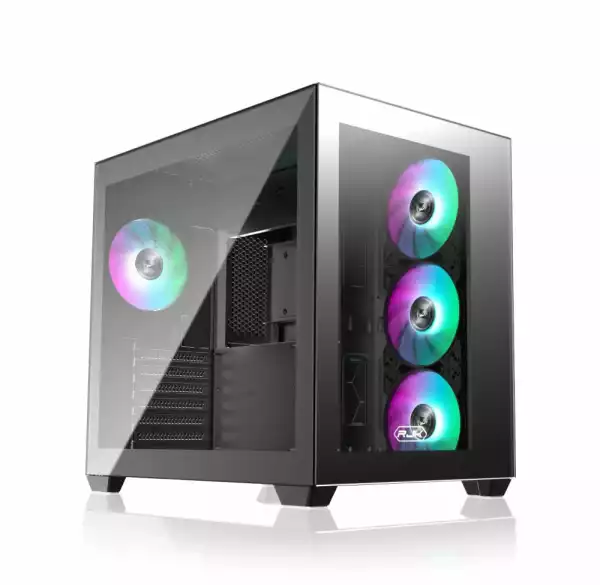 Raijintek кутия Case ATX - PAEAN C7 BLACK TG4