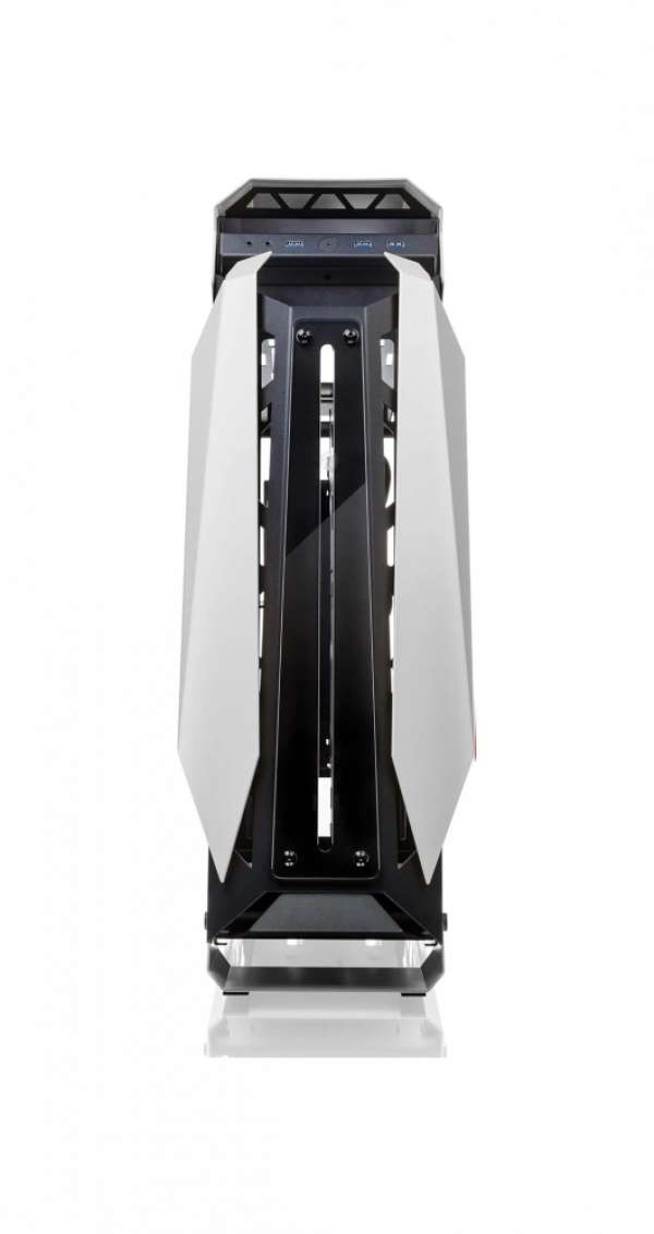 Raijintek кутия Case EATX - NYX PRO WHITE - Open Frame, Full Aluminum