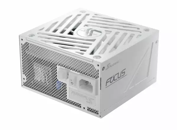 Seasonic захранване PSU ATX 3.1 1000W Gold, Full Modular, PCIe 5.1 - FOCUS-GX-1000-V4-WHITE