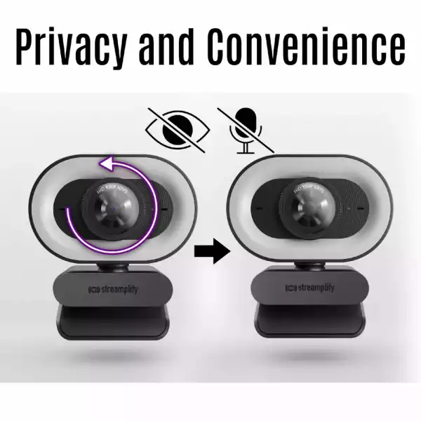 Streamplify стрийминг уеб камера Streaming Web Camera CAM PLUS - 1080p@@60FPS, 2MP - SPCW-CLFH221.11