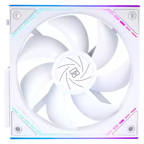 Thermalright Комплект вентилатори Fan Pack 3-in-1 3x120mm - TL-M12QW x 3 - White, Infinity Mirror, Daisy-Chain, A-RGB