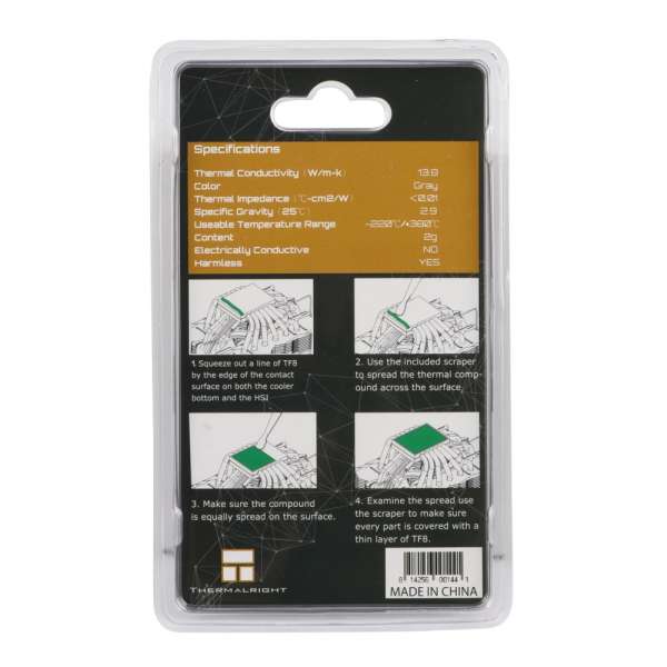Thermalright термо паста Thermal compound - TF8 2g - 13.8 W/mK