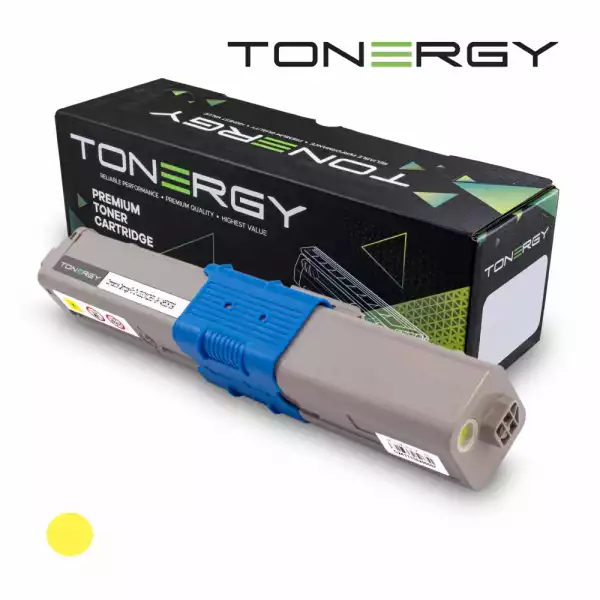 Tonergy съвместима Тонер Касета Compatible Toner Cartridge OKI 46508709 Yellow, 3k Tonergy съвместима Тонер Касета Compatible Toner Cartridge OKI 46508709 Yellow, 3k
