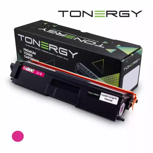 Tonergy съвместима Тонер Касета Compatible Toner Cartridge BROTHER TN423M Magenta, High Capacity 4k