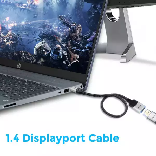 VCom удължителен кабел Display Port Extension v1.4 DP M / F - 8K - CG635F-1.0m