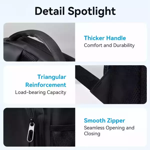 Vention Laptop Backpack 15.6", Waterproof - KRLB0