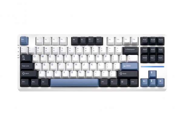 VGN безжична геймърска механична клавиатура Wireless Gaming Mechanical Keyboard - V87 Starry Sky - Dynamic Silver Switches [Linear]