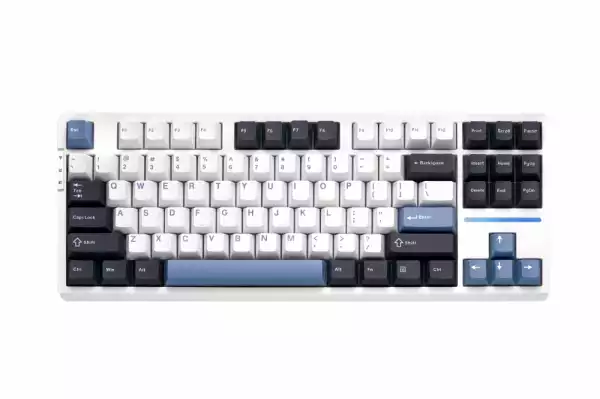 VGN безжична геймърска механична клавиатура Wireless Gaming Mechanical Keyboard - V87 Starry Sky - Dynamic Silver Switches [Linear]