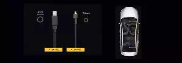 VIOFO Видеорегистратор Dash Cam A139 PRO 2 Channel - 4K UHD, Sony STARVIS 2, GPS