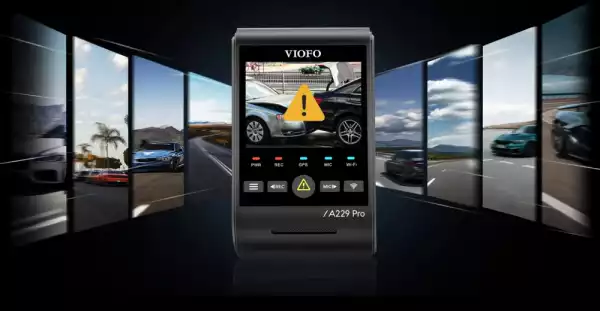 VIOFO Видеорегистратор Dash Cam A229 Pro 2 Channel - 4K, HDR, Dual Sony STARVIS 2, GPS, Bluetooth