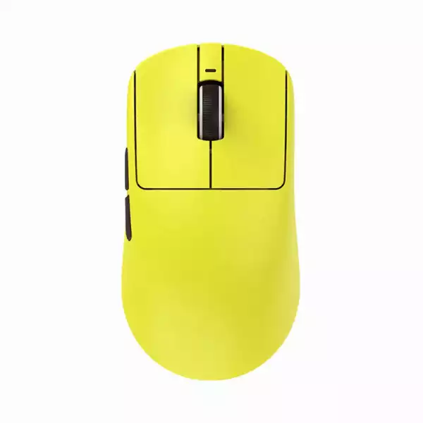 VXE професионална геймърска мишка Wireless Gaming Mouse Dragonfly R1 Pro Max 1K (4K compatible) - Kailh White Blade Switches, Yellow