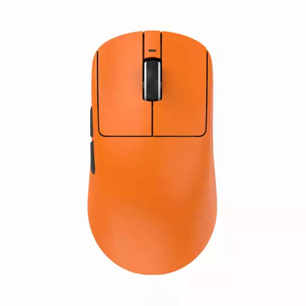 VXE професионална геймърска мишка Wireless Gaming Mouse Dragonfly R1 Pro Max 1K (4K compatible) - Kailh White Blade Switches, Orange