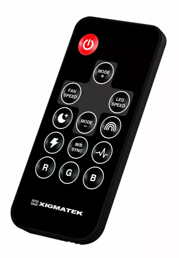 Xigmatek Комплект вентилатори Fan Pack 3-in-1 3x120mm - Infinity G22A - Infinity Mirror, A-RGB