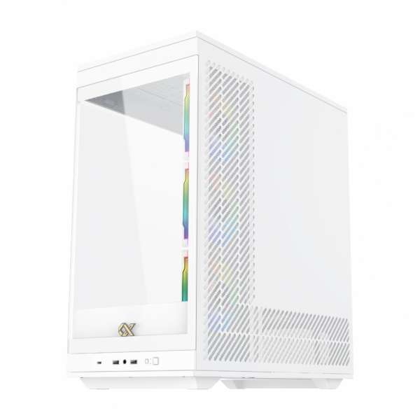 Xigmatek кутия Case EATX - Meta Arctic - 4 x 120 mm ARGB fans