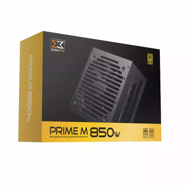 Xigmatek захранване PSU ATX 3.1 850W Gold, Full Modular - Prime M 850W Gold