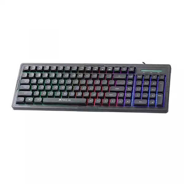 Xtrike ME геймърска клавиатура Gaming Keyboard  104 keys - KB-309 BK - Silent Tactile