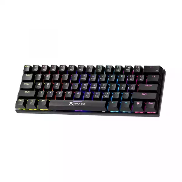 Xtrike ME геймърска механична клавиатура Gaming Mechanical keyboard 61 keys TKL - GK-916 - (English US)