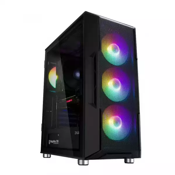 Zalman кутия Case ATX - I3 NEO Black - RGB, Mesh