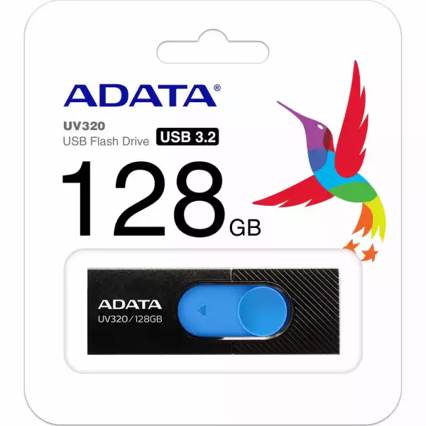 128GB USB3.2 UV320 ADATA BLACK