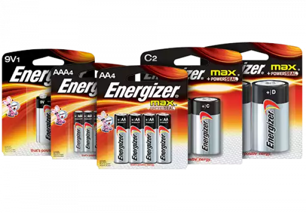 4+4 ALC BATT ENERG MAX AA 1.5V
